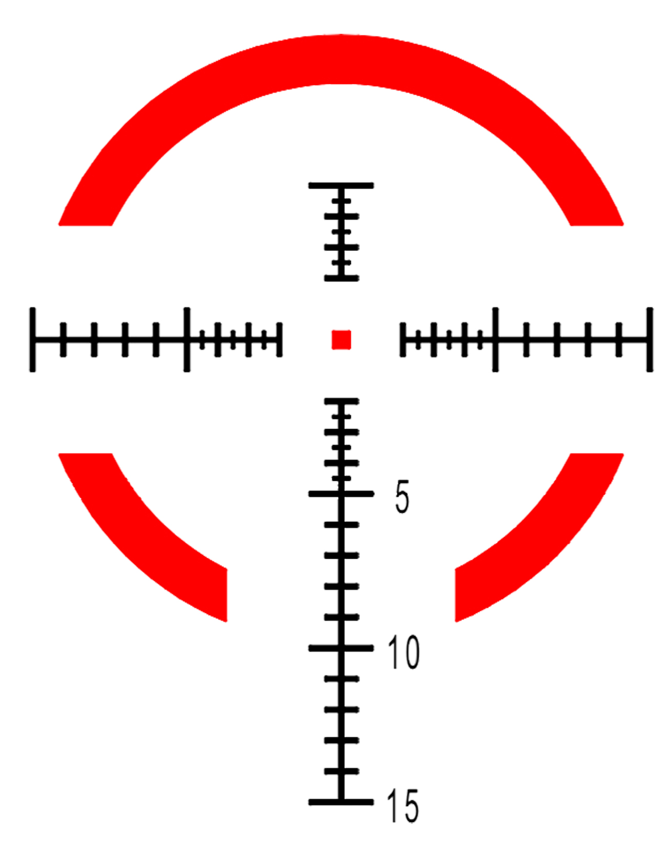 Rudolph AR 1-8x24mm AR1 FFP IR reticle