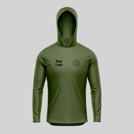 Mens Pro Sun Hoodie - Custom Logo