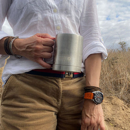 Steel Coffee Mug 350ml