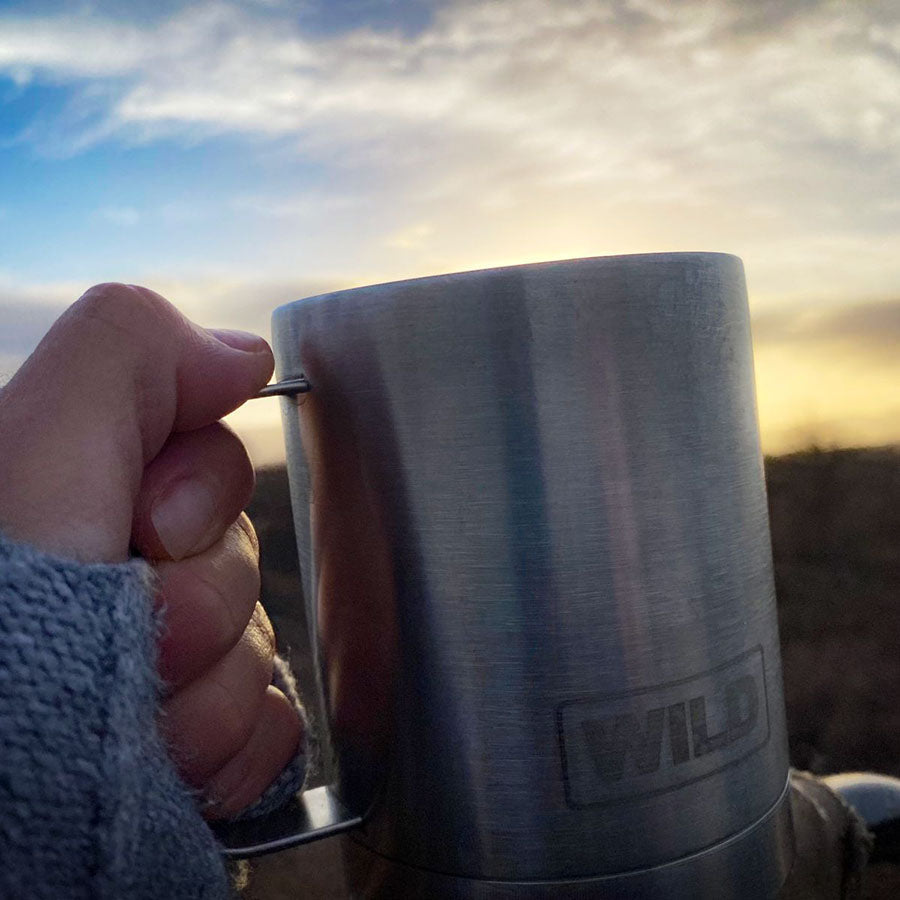 Steel Coffee Mug 350ml
