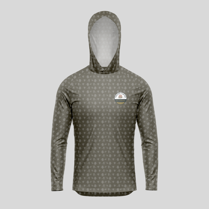 Mens Pro Sun Hoodie - Tan