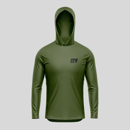 Mens Pro Sun Hoodie - Limited edition Fresh Water Fish