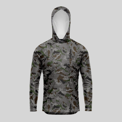 Mens Pro Sun Hoodie - S3000 Camo