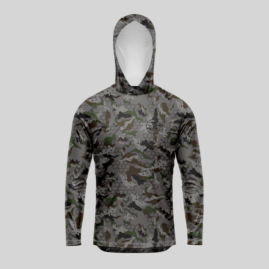Mens Pro Sun Hoodie - S3000 Camo