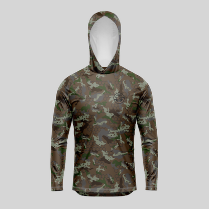 Mens Pro Sun Hoodie - S3000 Camo
