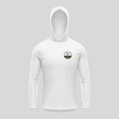 Mens Pro Sun Hoodie - Swimming Trout