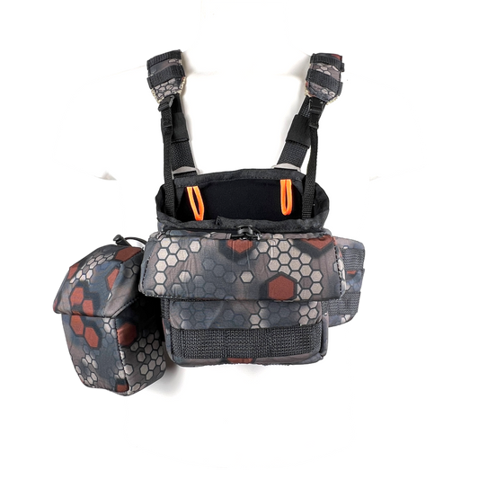 Impi GUIDE V2 Binocular chest pack and harness