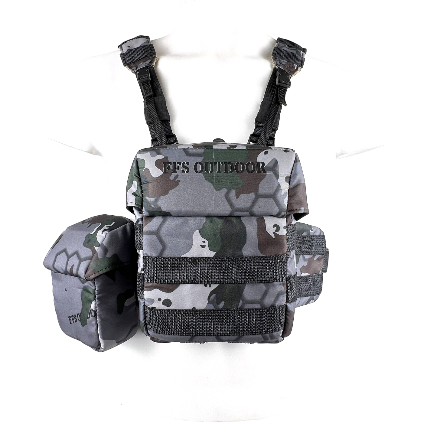 Impi GUIDE V2 Binocular chest pack and harness