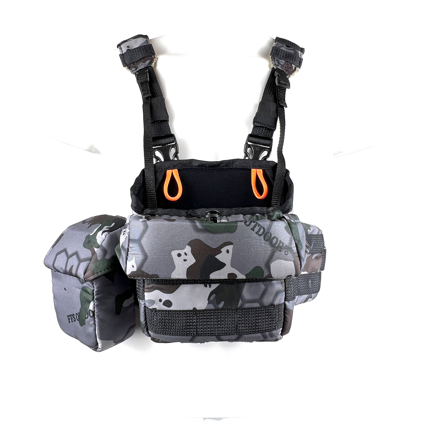 Impi GUIDE V2 Binocular chest pack and harness