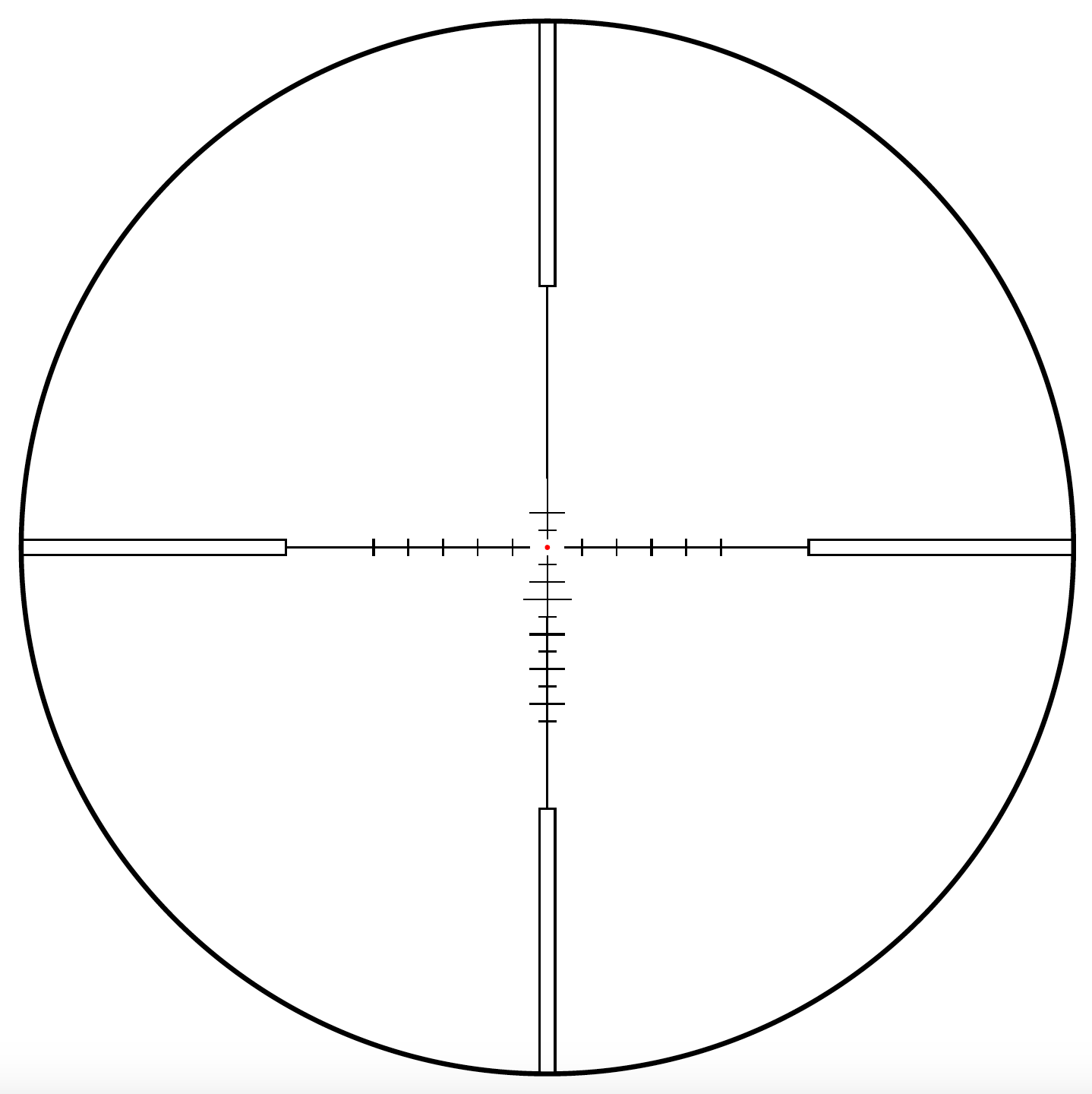 Rudolph V1 5-25x50mm T3 IR (Zero-Stop)