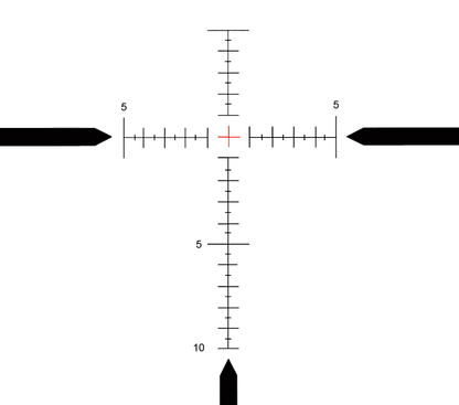 Rudolph OPS 5-30x56mm T9 FFP IR reticle
