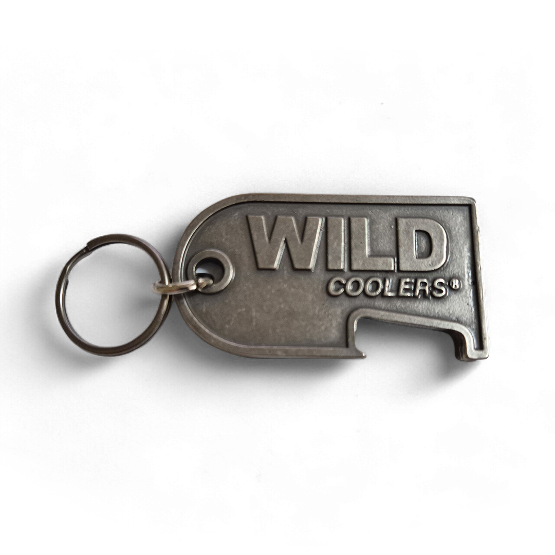 WILD Bottle Opener Key Ring
